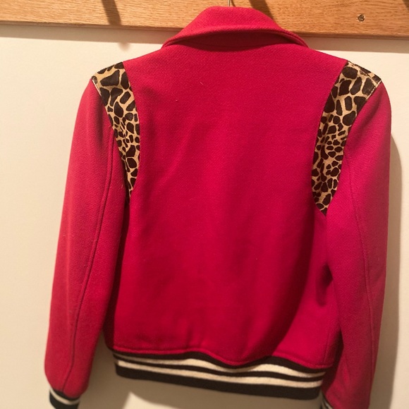 Saint Laurent Varsity Teddy Bomber Jacket size 36 - Picture 4 of 6